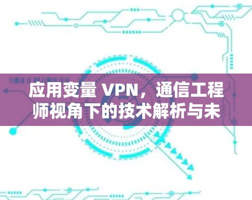 应用变量 VPN，通信工程师视角下的技术解析与未来展望