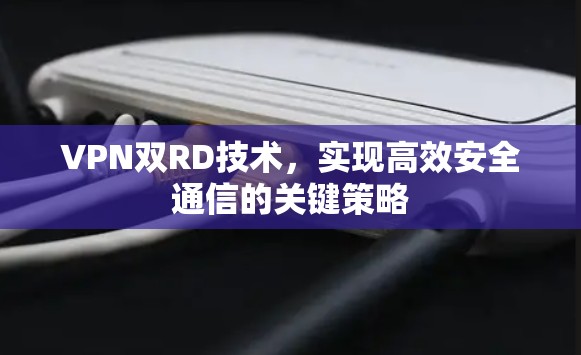 VPN双RD技术，实现高效安全通信的关键策略