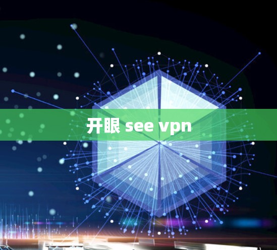 开眼 see vpn